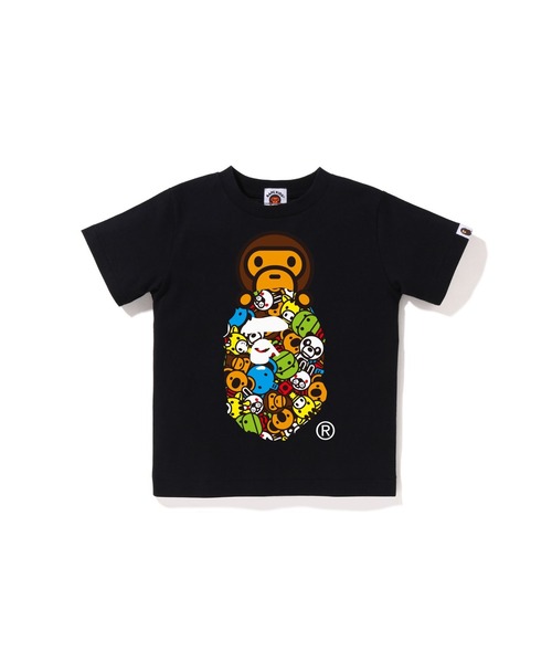 【BAPEKIDS エイプ】　キッズ70㌢ 3点セット迷彩 A・BATHING APE APE エイプ BAPE KIDS カモフラ 迷彩 - メルカリ
