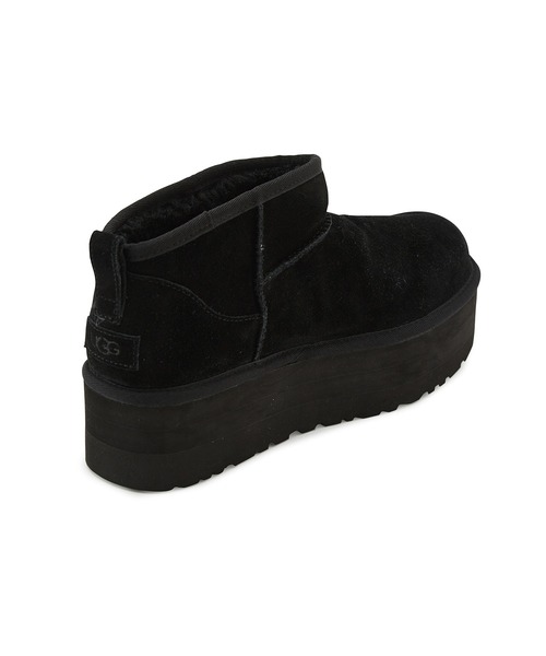 UGG ブラック ムートンブーツ サイズ24 UGG Australia（アグオーストラリア） 「UGG」 ムートンブーツ 24