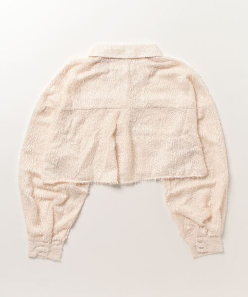 「paravion」 長袖シャツ FREE アイボリー レディース_画像3