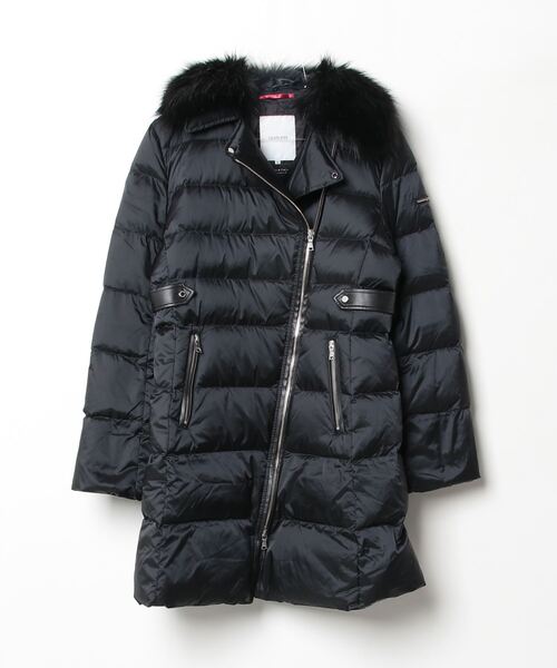 LOVELESS（ラブレス） ダウンコート 38 ブラック レディース