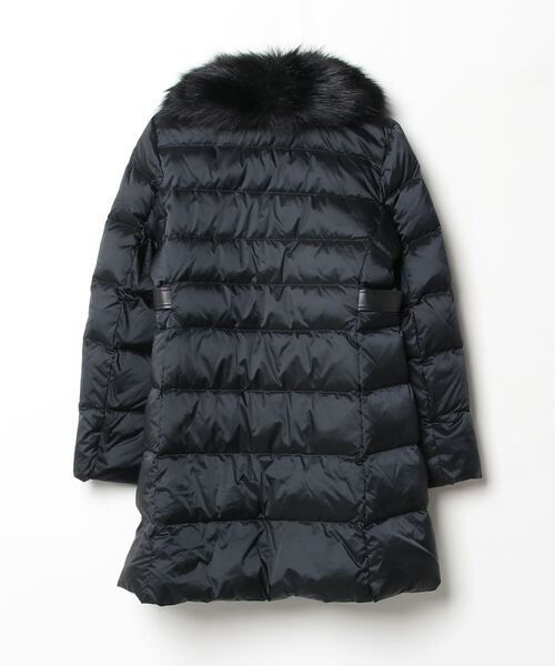 LOVELESS（ラブレス） ダウンコート 38 ブラック レディース