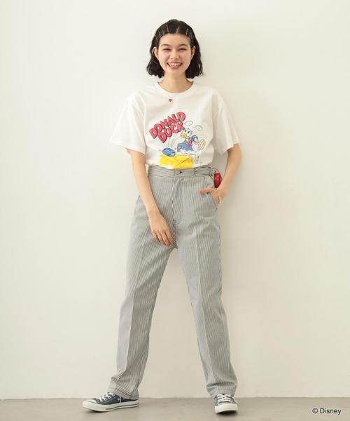 tシャツ DONALD DUCK / COOKING S/S TEE レディース メンズ Disney tシャツ DONALD DUCK / COOKING S/S TEE レディース