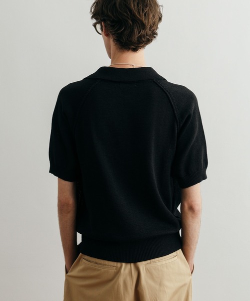 LURAKU ポロシャツ 「LURAKU」Dry Touch Knit Polo Shirt / ドライ