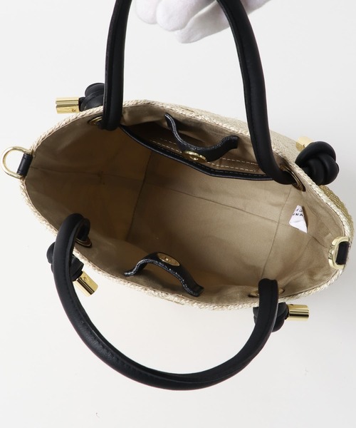 ショルダーバッグ バッグ VIOLAd'ORO アバカメッシュ2WAYバッグ