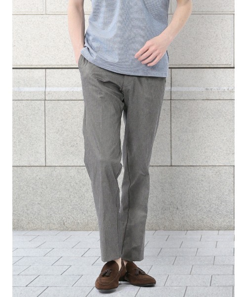 m.f.editorial（エムエフエディトリアル） スラックス 「接触冷感 吸汗