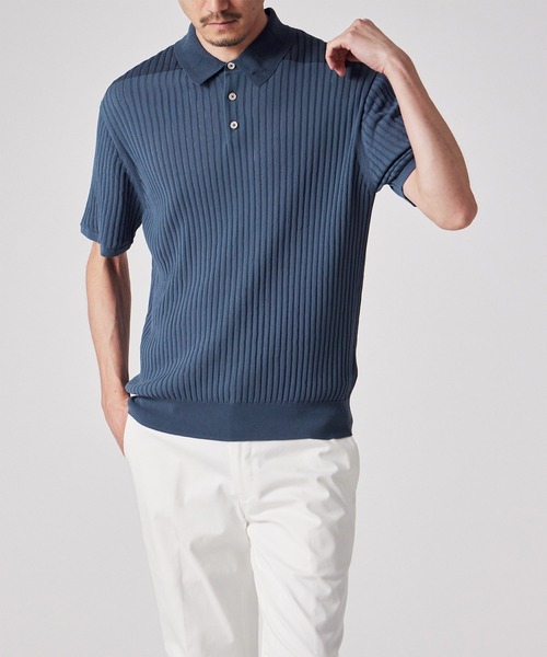 Paul Smith（ポール・スミス） セーター ニット ワイドリブ 半袖