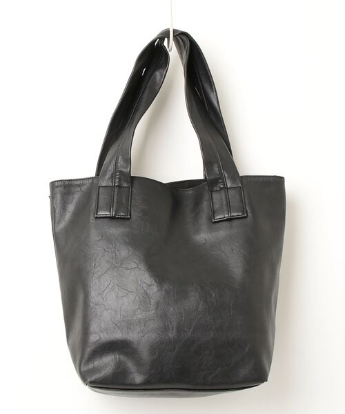 ZUCCa 黒 トートバッグ ZUCCa 「ZUCCa」 トートバッグ FREE ブラック レディース