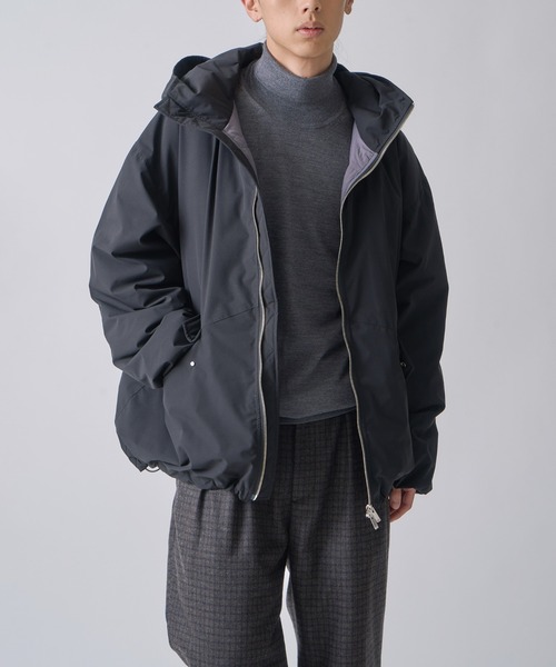 ミフュー　miffew フーテッド　ダウンジャケット　ブラック miffew（ミフュー） ダウンコート ダウンジャケット 「miffew