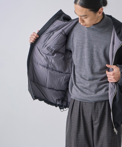 ダウンコート ダウンジャケット 「miffew/ ミフュー」HOODED DOWN JACKET レディースの画像