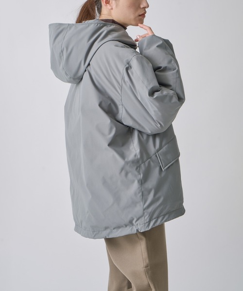 ダウンコート ダウンジャケット 「miffew/ ミフュー」HOODED DOWN JACKET レディースの画像
