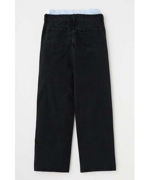 ジーンズ デニム デニムパンツ BOXER LAYERED STRAIGHT レディース