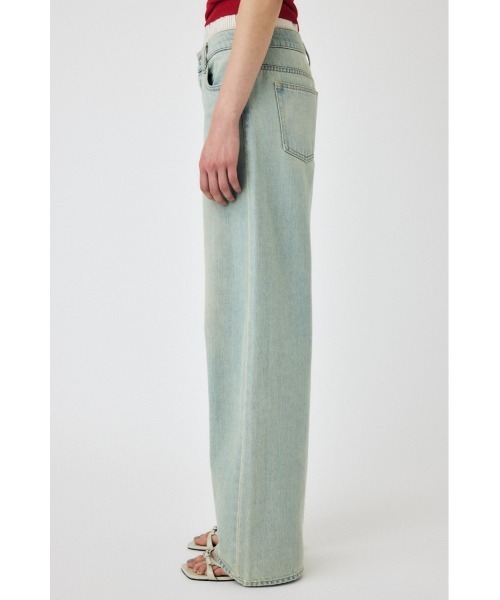 ジーンズ デニム デニムパンツ BOXER LAYERED STRAIGHT レディース