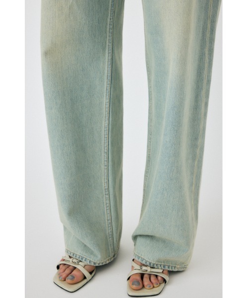 ジーンズ デニム デニムパンツ BOXER LAYERED STRAIGHT レディース