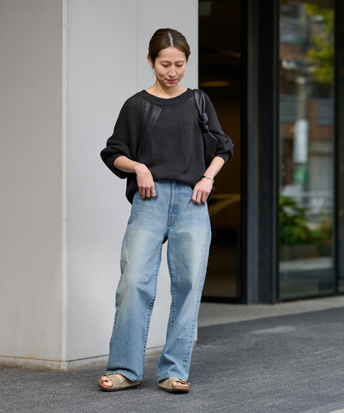 FRAMeWORK（フレームワーク） 長袖ニット FREE ホワイト レディース