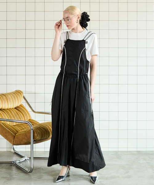 maison special ワンピース Back Open Scuba Dress