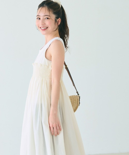 coca（コカ） ワンピース ギャザーキャミワンピース : ZOZOTOWN Yahoo