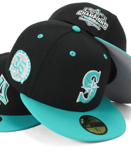 NEW ERA 「NEW ERA」 キャップ 7 ブラック メンズ : ZOZOTOWN