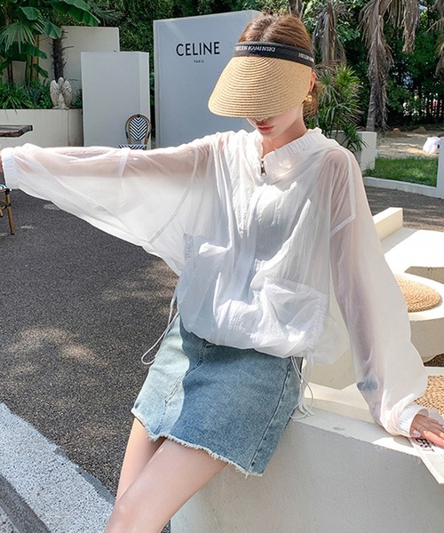 WESTSEA パーカー シアー ジップパーカー レディース : ZOZOTOWN