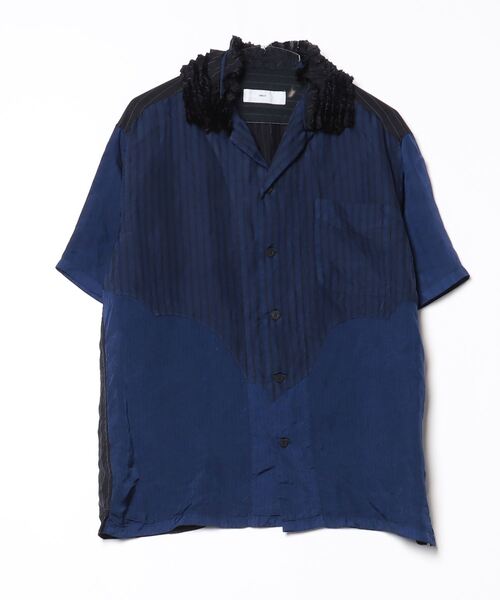 TOGA VIRILIS TOGA ARCHIVES　半袖シャツ TOGA VIRILIS シャツ 「TOGA VIRILIS」Polyester cotton taffeta