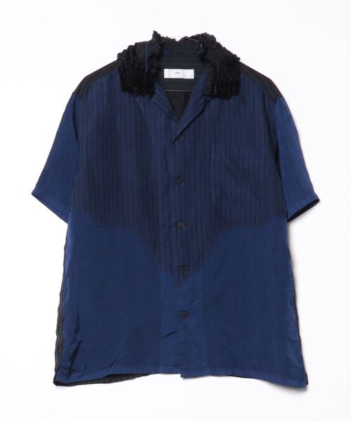 toga 半袖シャツ TOGA VIRILIS 「TOGA VIRILIS」 半袖シャツ 46 ブルー メンズ