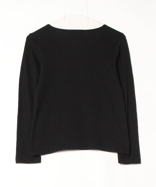 「NIMES」 長袖カットソー - ブラック レディース_画像2