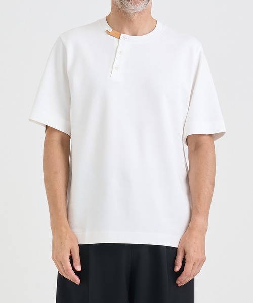 IRENISA（イレニサ） tシャツ 「irenisa/イレニサ」別注LEATHER TAB