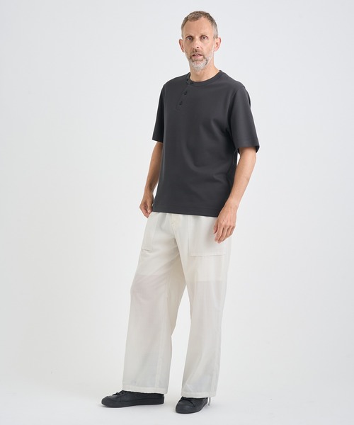 IRENISA（イレニサ） tシャツ 「irenisa/イレニサ」別注LEATHER TAB