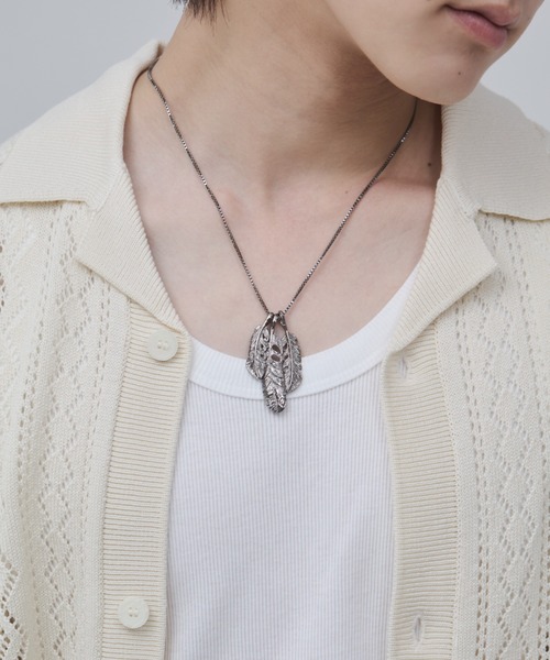 WYZ ネックレス スリーフェザーネックレス メンズ : ZOZOTOWN Yahoo!店