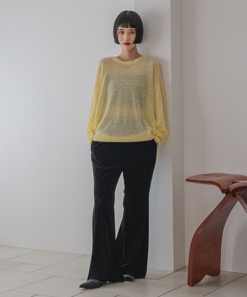 LOWRYS FARM（ローリーズファーム） ニット セーター シアーモヘア