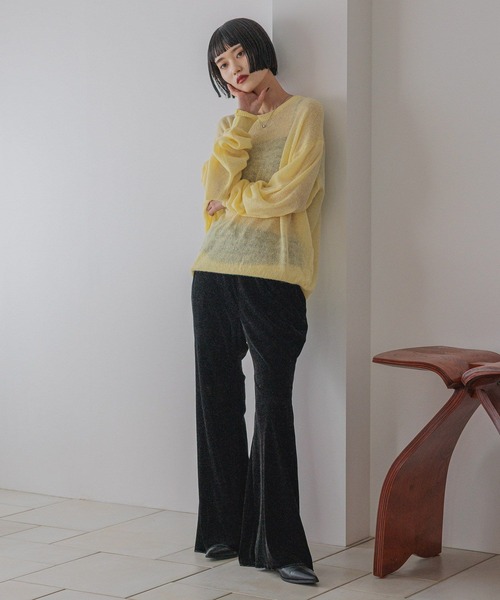 LOWRYS FARM（ローリーズファーム） ニット セーター シアーモヘア