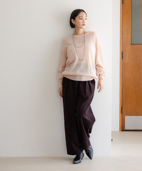 LOWRYS FARM（ローリーズファーム） ニット セーター シアーモヘア