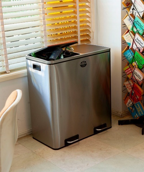 DULTON（ダルトン） ゴミ箱 ダストボックス 2 COMPARTMENT BIN 60