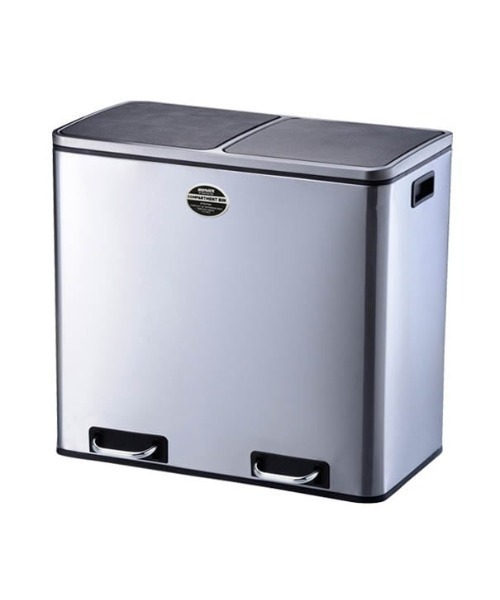 DULTON（ダルトン） ゴミ箱 ダストボックス 2 COMPARTMENT BIN 60