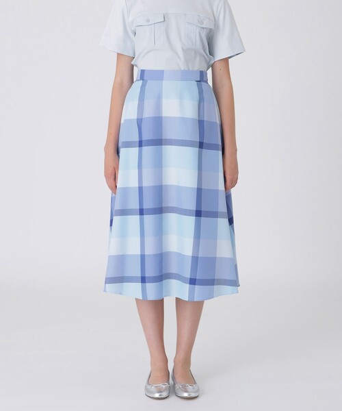 BLUE LABEL CRESTBRIDGE スカート BLUE LABEL CRESTBRIDGE スカート クレストブリッジチェック