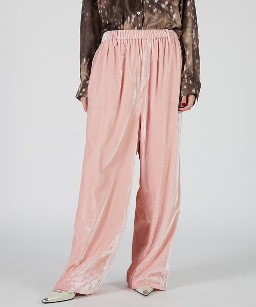 PRANK PROJECT（プランクプロジェクト） パンツ ベロアラインイージー