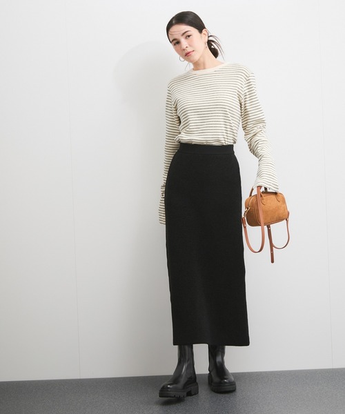 LE CERCLE par rope' ロング スカート 「セットアップ対応」モール糸