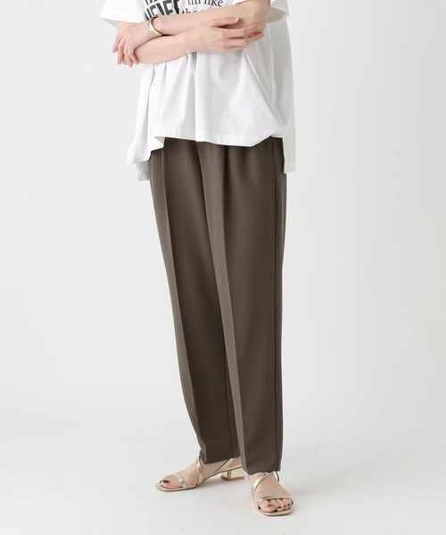 Elura（エルーラ） スラックス パンツ サマ見えリラクシーゆる