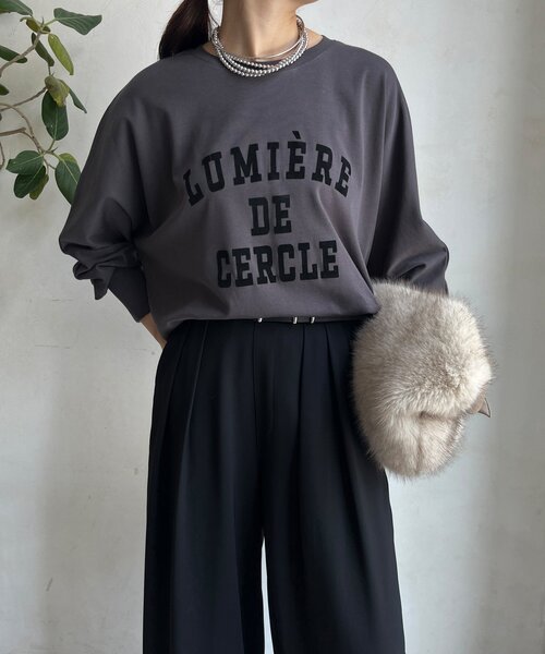DouDou（ドゥドゥ） tシャツ 「WEB限定」LUMIEREドルマンフロッキー