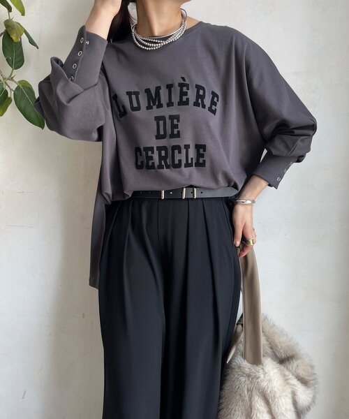 DouDou（ドゥドゥ） tシャツ 「WEB限定」LUMIEREドルマンフロッキー