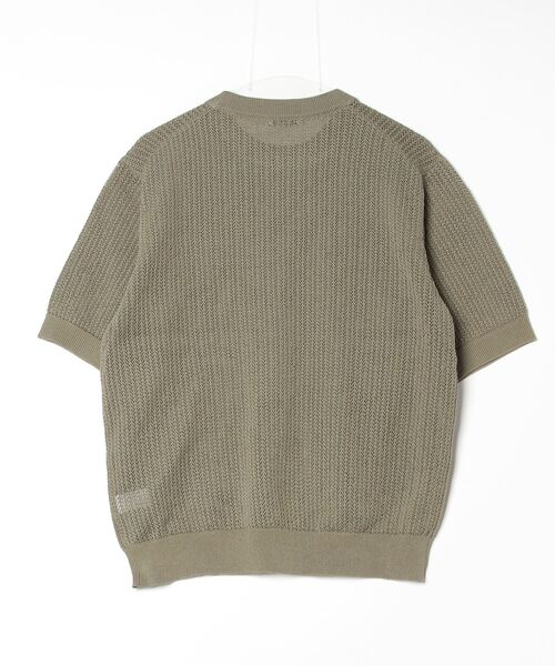 「UNITED ARROWS」 半袖ニット S ブラック メンズ