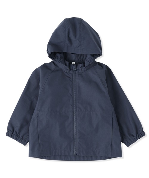 無印良品（MUJI） コート アウター ベビー 撥水フード付きジャケット