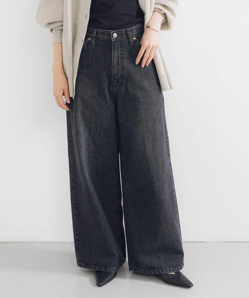 Lee（リー） ワイドパンツ ジーンズ デニム デニムパンツ 「別注 