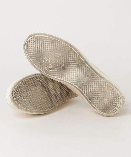 CHANEL（シャネル） ココマーク ローカットスニーカー 37 ピンク