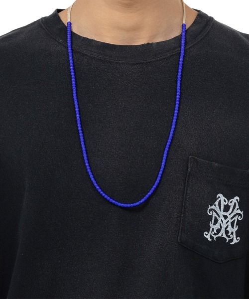 新品　完売　【Hoaw.】Glass beads ネックレス　ガラスネックレス KAMIYA ネックレス Glass Beads Necklace メンズ : ZOZOTOWN