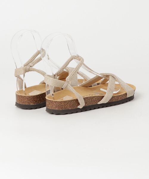 「ARCOPEDICO」 フラットサンダル 37 ベージュ レディース_画像2