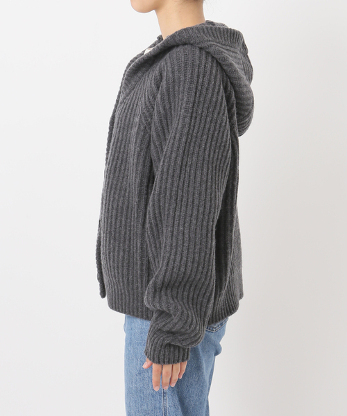 FRAMeWORK（フレームワーク） カーディガン WOOLフードカーディガン