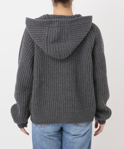 FRAMeWORK（フレームワーク） カーディガン WOOLフードカーディガン