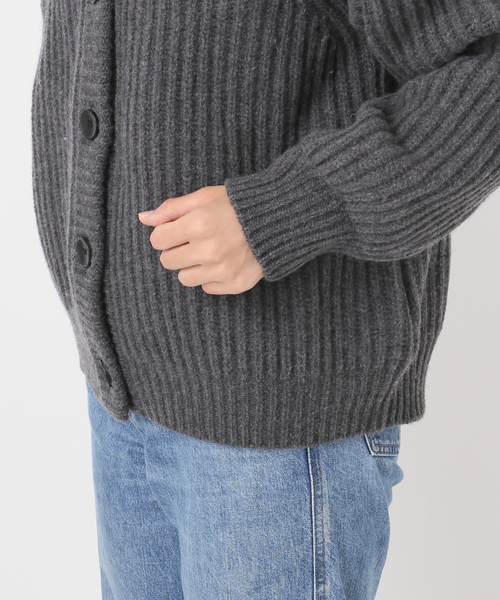 FRAMeWORK（フレームワーク） カーディガン WOOLフードカーディガン