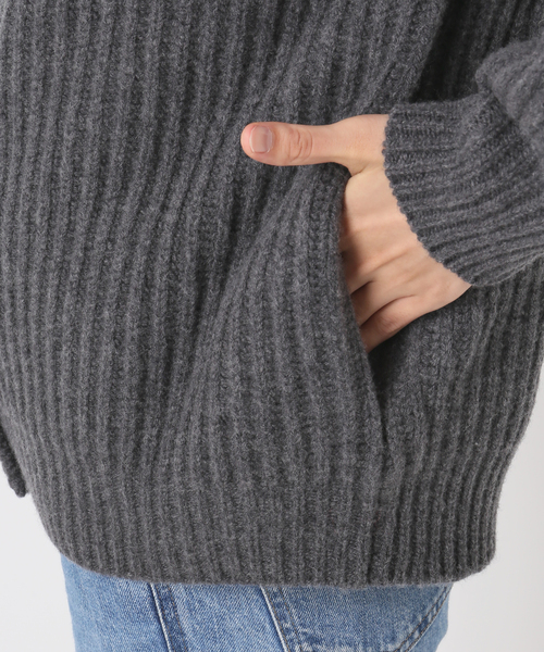 FRAMeWORK（フレームワーク） カーディガン WOOLフードカーディガン