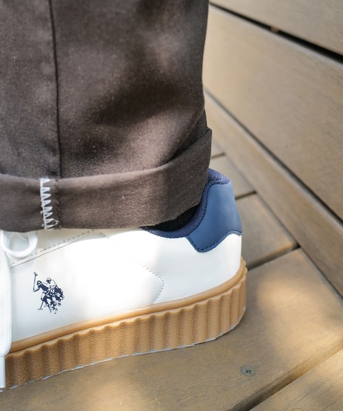 未使用　美品　U.S. POLO ASSN ユーエスポロアッスン U.S. POLO ASSN.（ユーエスポロアッスン） スニーカー 「U.S. POLO